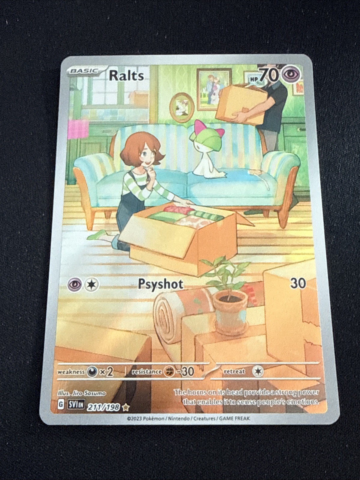 Ralts 211/198 SV01: Scarlet & Violet Base Set Holo