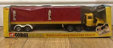 Corgi Major 1106 Mack ACL Container Truck 1973 Technocrats Boxed Diecast 1/43