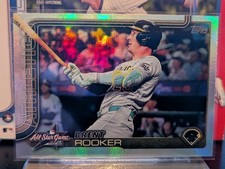 2025 Topps Update Series Brent Rooker #ASG-45 Rainbow Foil All-Star Game