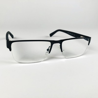 ARMANI EXCHANGE Brille SATIN SCHWARZ HALBRAND Brillengestell MOD: AX1018 6063