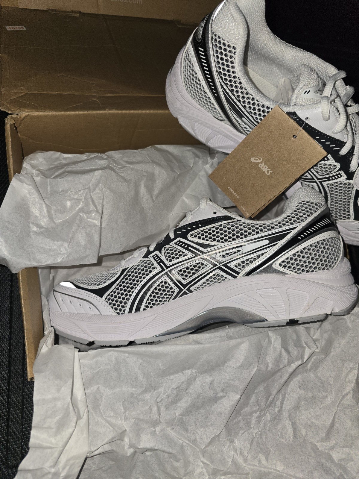 ASICS GT-2160 White Graphite Grey Men's Low Top Athletic Sneaker 1203A275-115 thumbnail 5