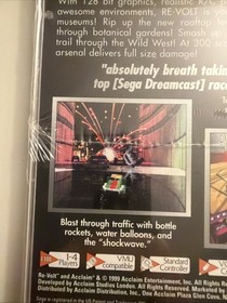 Re-Volt (Sega Dreamcast, 1999) CIB New Factory Sealed