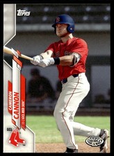 2020 Topps Pro Debut Cameron Cannon GCL Red Sox #PD-178