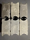WWII Production M1 GARAND 8 ROUND ENBLOC MILITARY AMMO CLIP  SET OF 6 Makers WW2