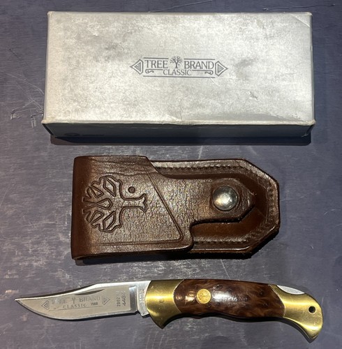 Boker Tree Brand Classic 2002 Lock Back Blade Pocket Knife Germany w/Box
