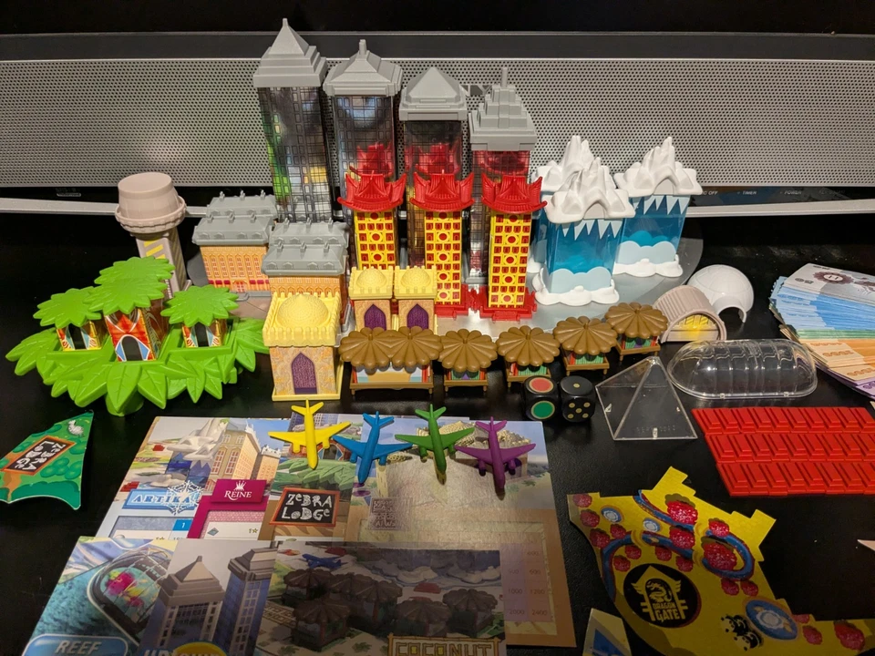 Hotel Tycoon 房地产大亨 3D 棋盘游戏 2014 Asmodee * * 阅读 * * * * — 第 4/4 张图片