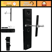 Universal Fit Wall-mount Spare Tire Carrier For Trucks Suvs And Trailers