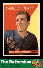 1958 Topps #54 Camille Henry   FAIR X3809705
