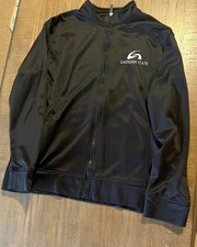 Urbane Performance Gadsden State Black Full-Zip Fleece Track Jacket XL