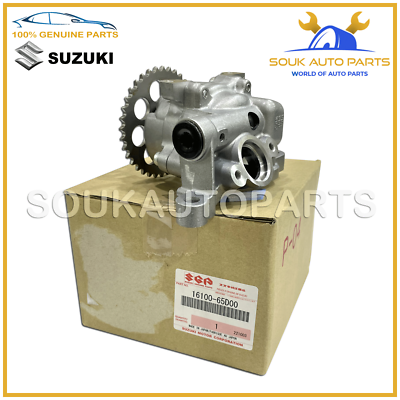 16100-65D00 Genuine Suzuki OIL PUMP ASSY, 1610065D00 OEM | eBay