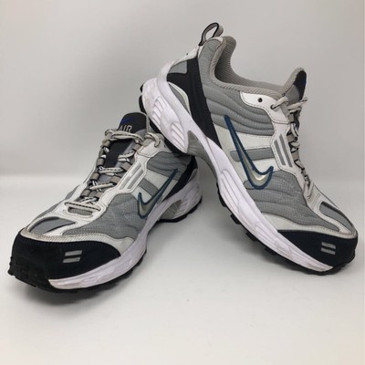 Nike Air Mens Copious Running Shoes Gray 310318 001 Lace Up Low Top 8 5 W Ebay