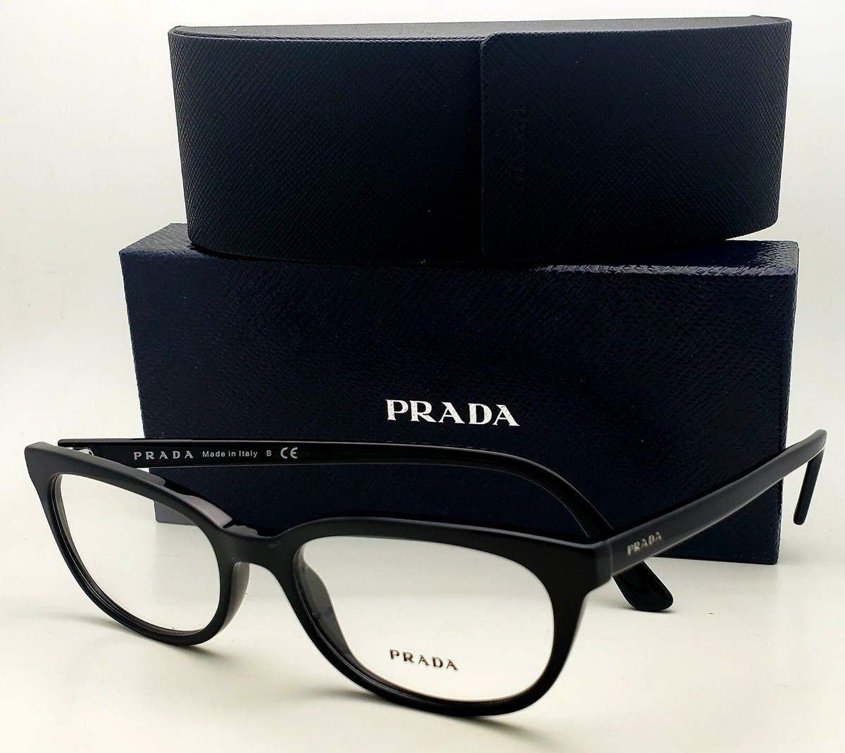 PRADA レディースメガネ PR17RVF 1AB101 PRADA（プラダ） メガネフレーム 眼鏡 めがね pr17zvf-1ab1o1 ブラック
