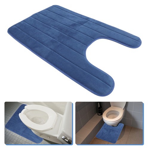 Toilet Mat Comfortable Ground U-shaped Closestool Feet Cushion Urine Mats