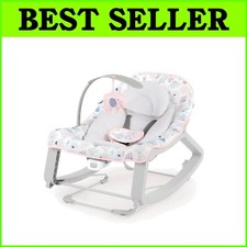 Cozy 3-in-1 Infant to Toddler Rocker with Vibrations and Plush Toy - Max 40 lbs 