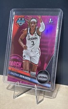 2024 Topps 1st Bowman U Chrome Pink Aaliyah Edwards #19 UConn Mystics