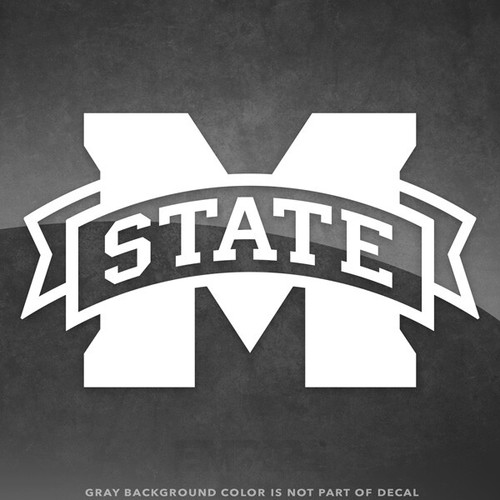Mississippi State Bulldogs Vinyl Decal Sticker - 4" and Up - More Colors - Picture 6 of 6