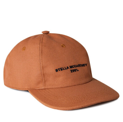 STELLA MCCARTNEY LOGO BASEBALL CAP WOMEN HAT MADE IN ITALY 570194WP01182310