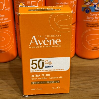   Avene Solaire LSF50 Ultra Fluid Perfector Empfindliche Haut 50ml 100% Original