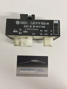 Skoda Fabia Lüftersteuergerät Steuergerät Lüftung Gebläse 1J0919506M  898967000