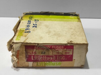 Littelfuse FLSR 40 SLO-BLO Sicherung FLSR40 10er-Pack (10 Stück)