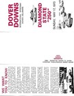 1970 Diamond State 250 Sales Brochure Dover Downs NASCAR Grand American Racing — photo 1