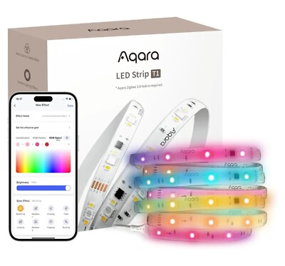 Aqara LED Strip T1 with Matter, Requires Zigbee 3.0 HUB