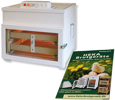 Egg-Incubator HEKA Format, fully-automatic turning, for 90 chicken-eggs -- FOR/V