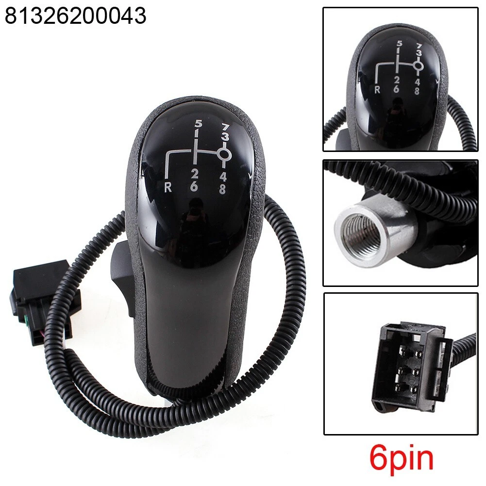 Gear Shift Head Shift Gear Knob 6Pin 8 Speed+R 81.32620.0043 