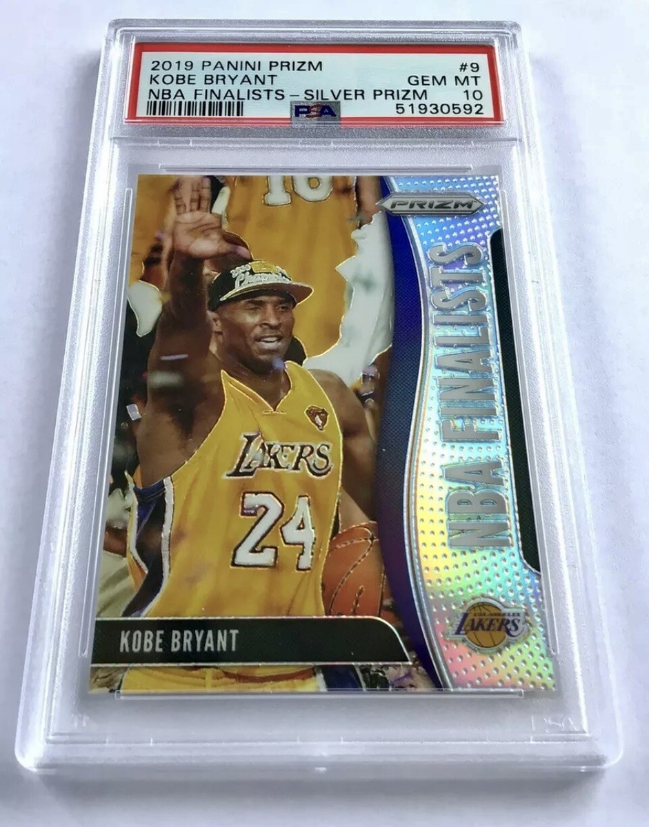 コービー ブライアント Panini Prizm Silver PSA 10 コービー