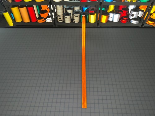 Cinta Reflectante Naranja 1" 3M 3930 HIP Respaldo de Aire Micro Prismático Scotchlite Seguro - Imagen 3 de 9