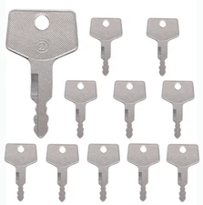 10PCS Takeuchi H806 Keys Gehl Case New Holland Excavator Heavy Equipment Keys