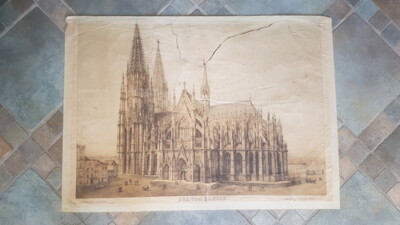 Wachsmuth, F. E.: Der Dom zu Köln. Schulwandbild