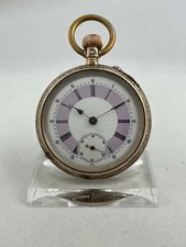 Pocket Watch J. Roth  Cie. Manual Winding in Silver with Onion Crown, Defective