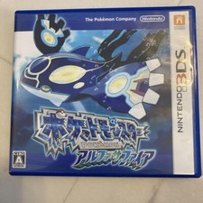 Pokemon : Alpha Sapphire Nintendo 3DS Video game Used With BOX