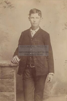 BOB DALTON WILD WEST FRONTIER OUTLAW DALTON GANG 1887 4X6 SEPIA PHOTO POSTCARD