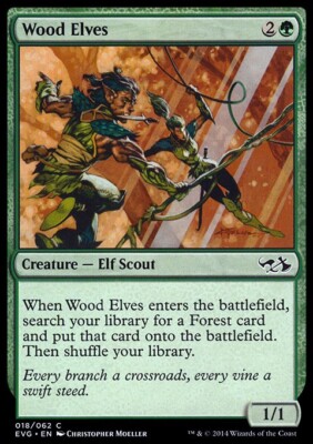 Waldelfen ~ Duel Decks: Anthology [ EX ] [ Magic MTG ]