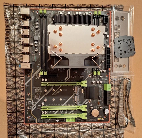 ATX Mainboard Intel Xeon LGA2011-3 32- 256GB RAM DDR4+ 2673v4 20C/40T DUAL NVME