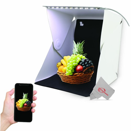 Folding Photo Studio Box with LED Light for Photographing Shooting Small Items - Picture 4 of 5