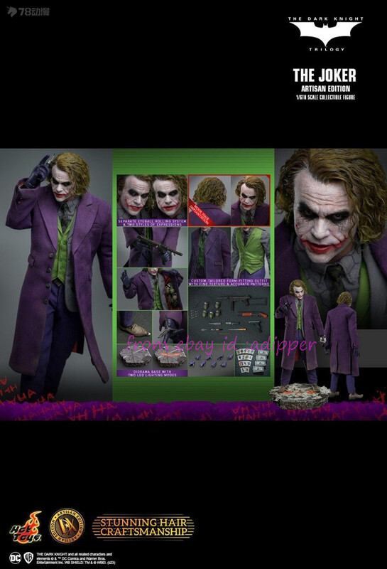 HT Dx33ae The Dark Knight Artisan Edition Limited Of 4000 Joker 1