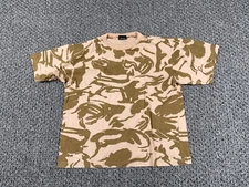 Mil-Tec Camouflage Pattern T-Shirt Adult XL Brown Camo Woodland Military Skater