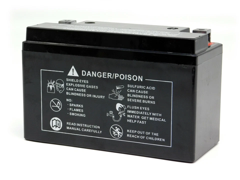 Batería de gel sellada YT7B-BS CT7B-BS 12V 6,5Ah para Suzuki DRZ 400 E S SM 2000-2017 Foto 4 de 4