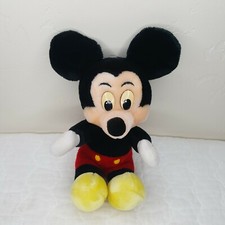 Disneyland Walt Disney World Theme Parks Plush Stuffed MICKEY MOUSE Appx 14"