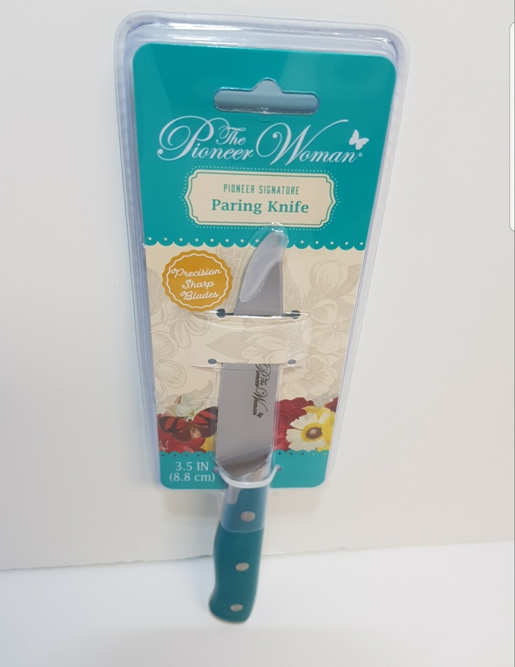 PIONEER WOMAN TEAL SIGNATURE PARING KITCHEN KNIFE NEW 2021 STYLE