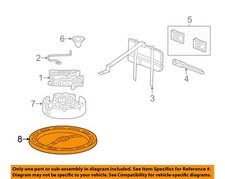 GM OEM 11-17 Cruze Limited Jack Components-Spare Support 13273001