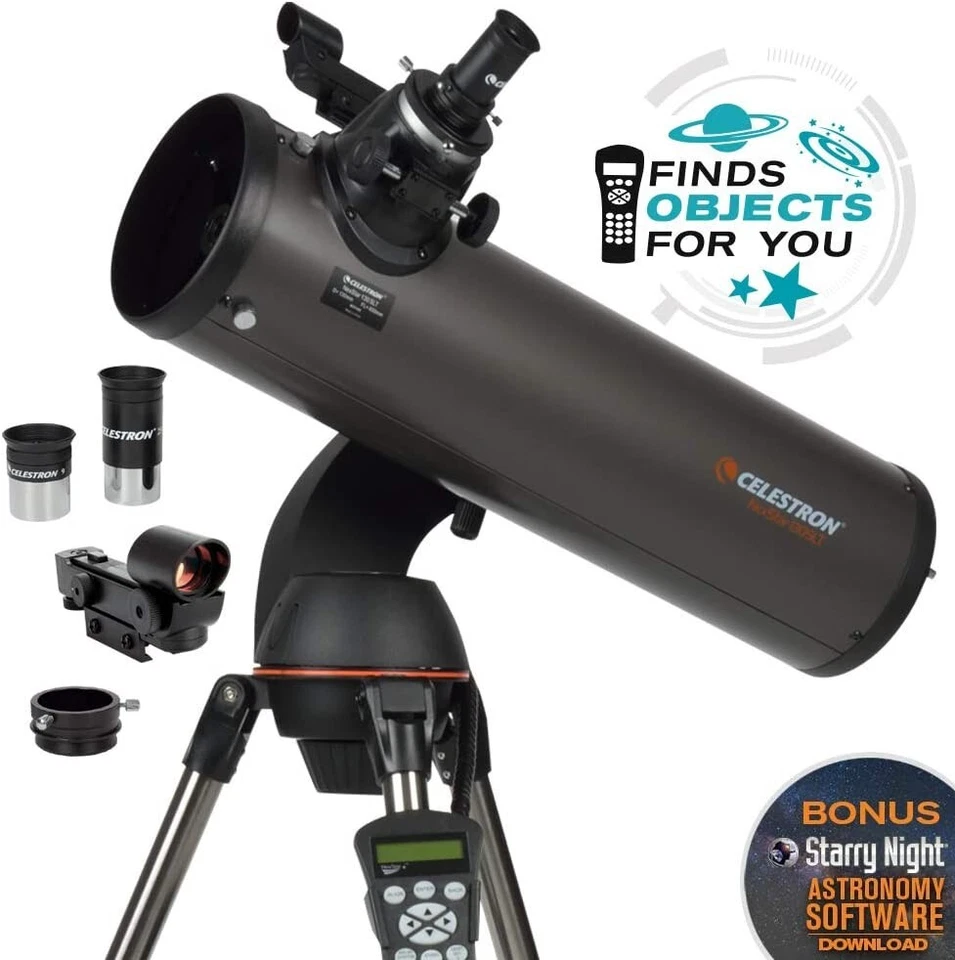 Celestron - NexStar 130SLT Computerized Telescope - Compact and Portable - Image 2 of 4