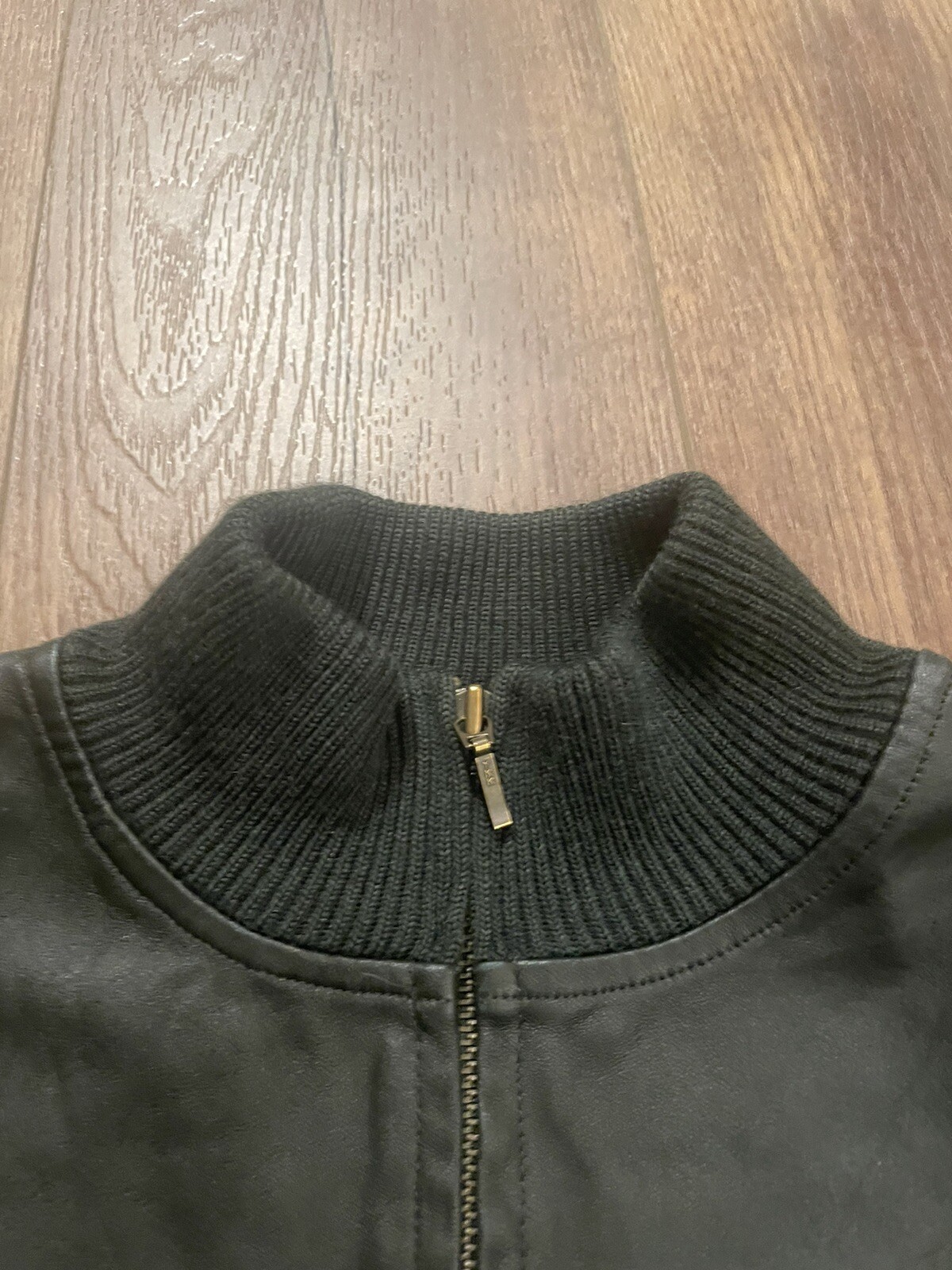 Pendleton Black Women’s Leather Jacket Size Mediu… - image 2