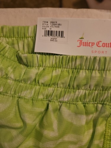 Juicy Couture Sports Woven Running Gym Shorts With Brief Size MED MSRP $45 - Picture 4 of 4