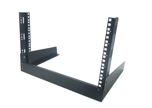 CNAweb 6U Open Frame 19" Inch Desktop 2 Post Network Rack Stand