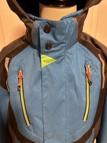 KILLTEC Technical Series Insulated Winter SKI🎿Jacket Youth/Men/unisex Blue/Gray - Picture 8 of 20