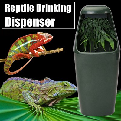 S L Reptile Lizard Drinking Water Fountain Chameleon Dispenser Terrarium Pump Pet Supplies Apexlab Reptile Supplies
